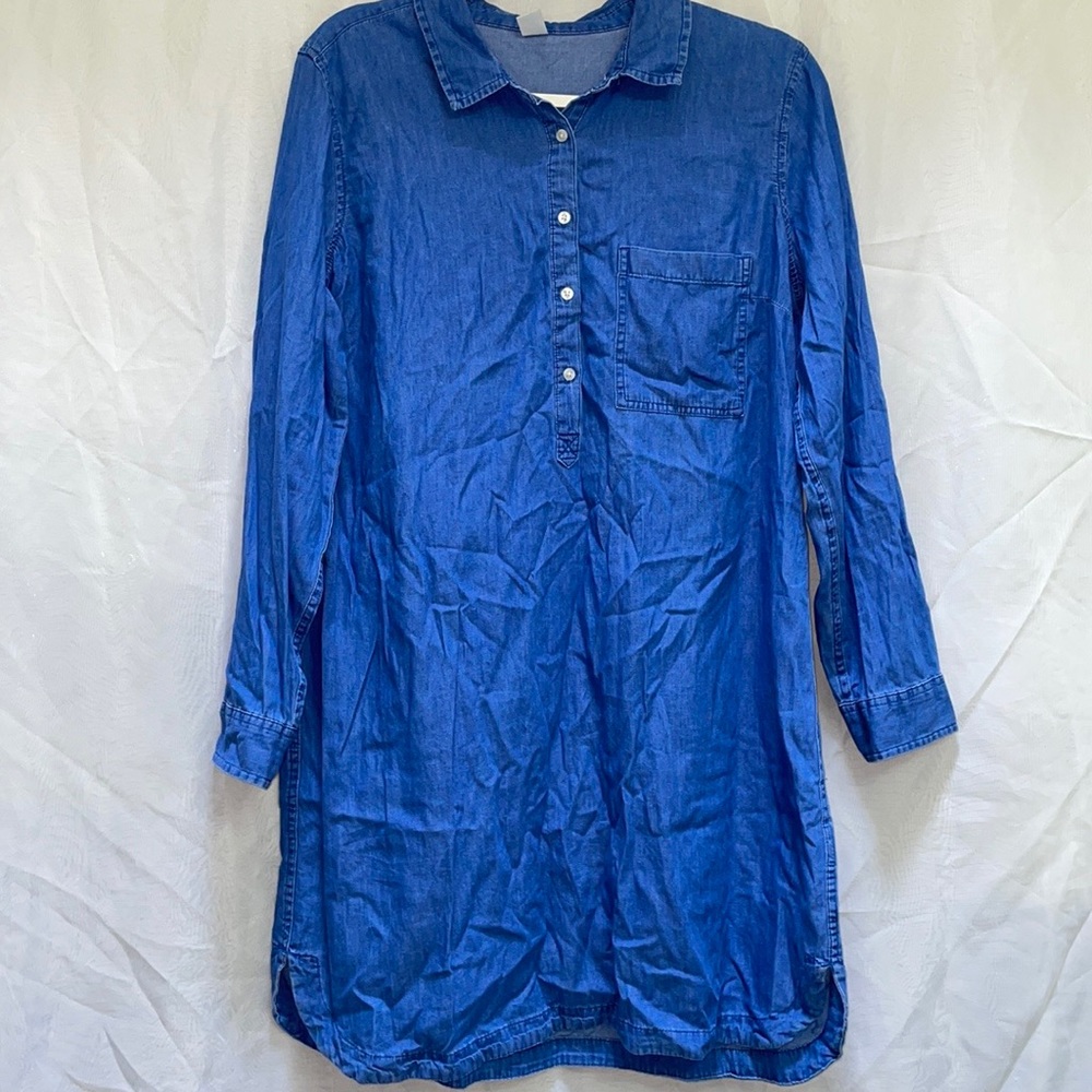 Denim Shirt Dress